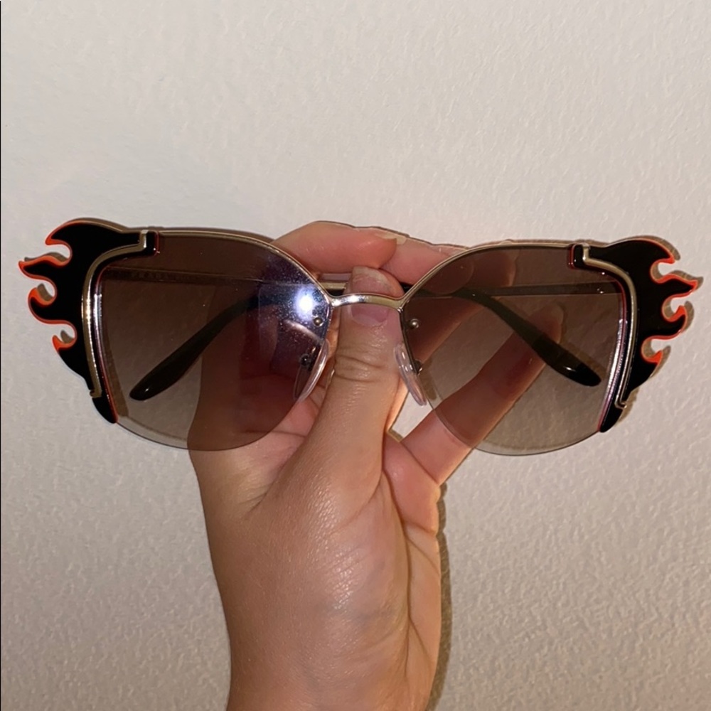 Prada Flame Sunglasses